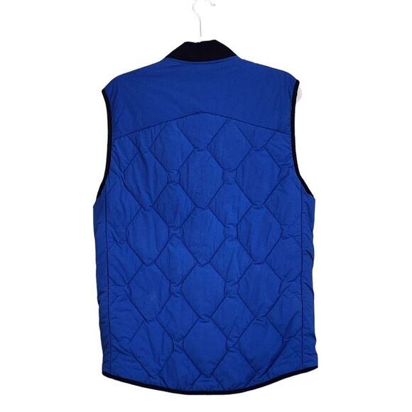 Duluth vest blue quilted zip front Gorpcore M - Picture 2 of 3
